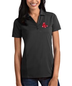 Boston Red Sox Antigua Women's Tribute Polo - Gray