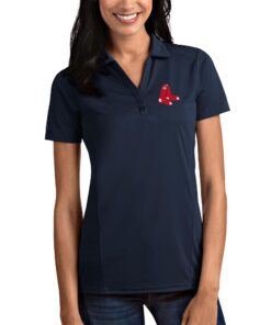 Boston Red Sox Antigua Women's Tribute Polo - Navy