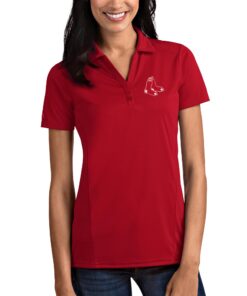 Boston Red Sox Antigua Women's Tribute Polo - Red