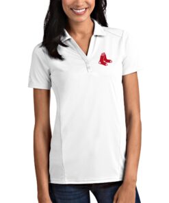 Boston Red Sox Antigua Women's Tribute Polo - White
