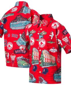 Boston Red Sox Reyn Spooner Scenic Button-Down Shirt - Red