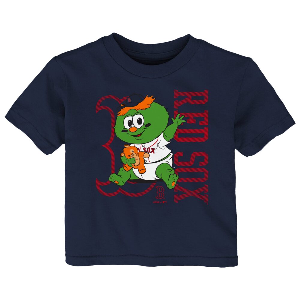 Infant Boston Red Sox Navy Mascot 2.0 T-Shirt