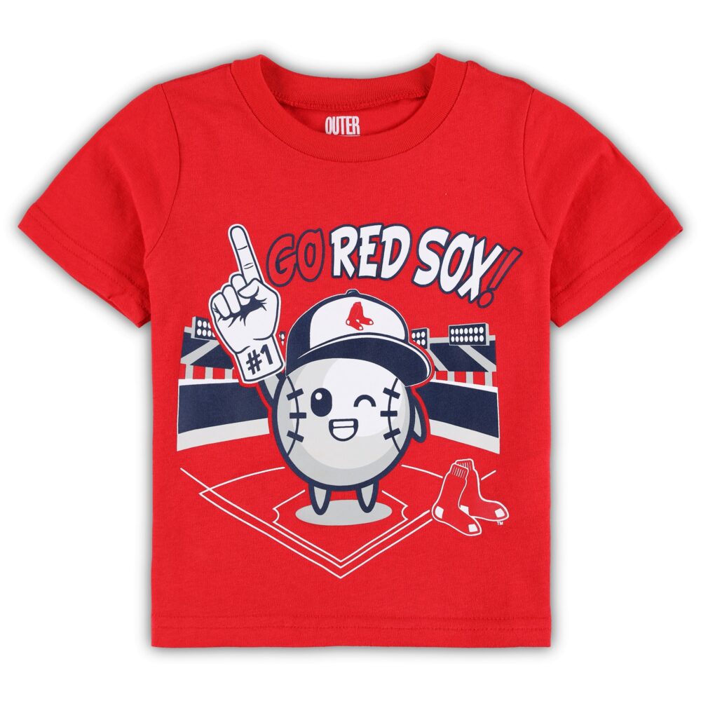 Infant Boston Red Sox Red Ball Boy T-Shirt