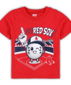 Infant Boston Red Sox Red Ball Boy T-Shirt