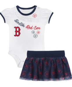 Infant Boston Red Sox Sweet Bodysuit & Skirt Set