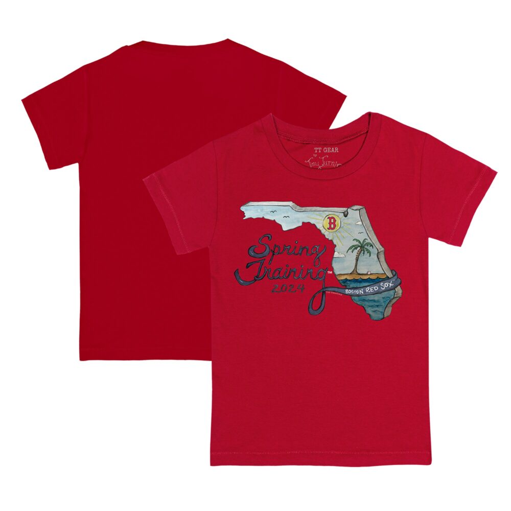 Infant Boston Red Sox Tiny Turnip Red 2024 Spring Training Grapefruit League T-Shirt