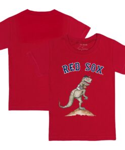 Infant Boston Red Sox Tiny Turnip Red TT Rex T-Shirt