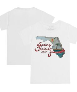 Infant Boston Red Sox Tiny Turnip White 2024 Spring Training Grapefruit League T-Shirt
