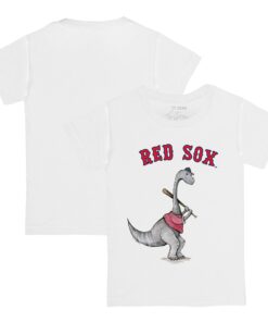 Infant Boston Red Sox Tiny Turnip White Bronto T-Shirt