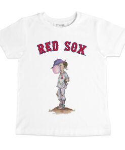 Infant Boston Red Sox Tiny Turnip White Bubbles T-Shirt