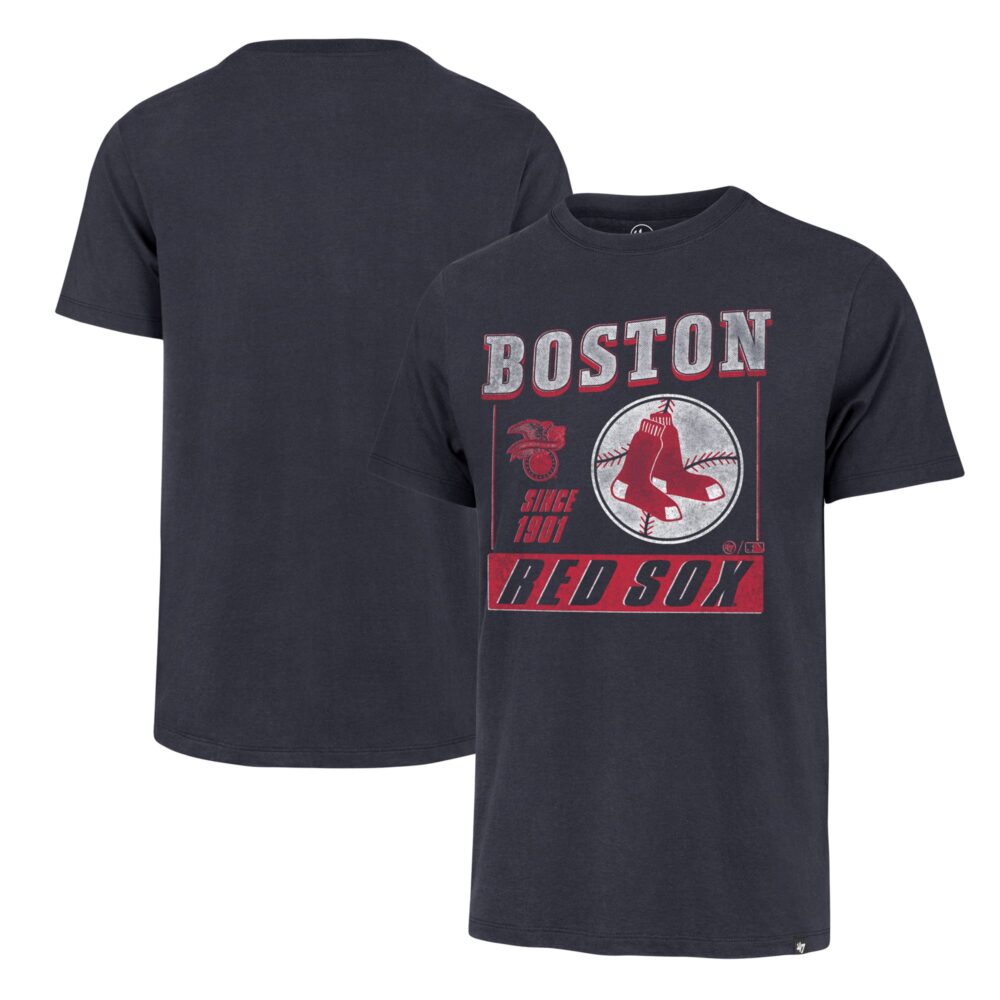 Men's Boston Red Sox '47 Black Outlast Franklin T-Shirt