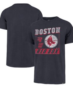 Men's Boston Red Sox '47 Black Outlast Franklin T-Shirt