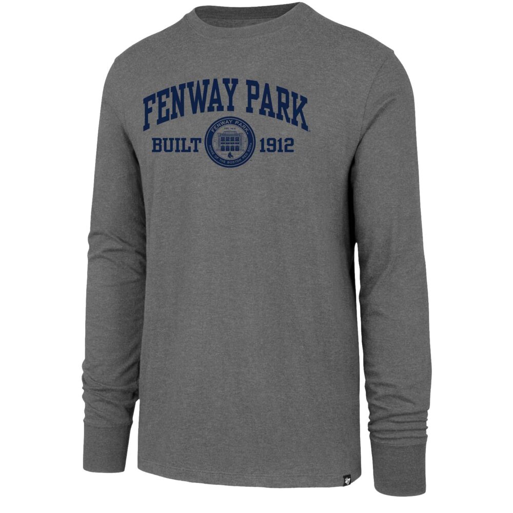 Men's Boston Red Sox '47 Gray Fenway Park Long Sleeve T-Shirt