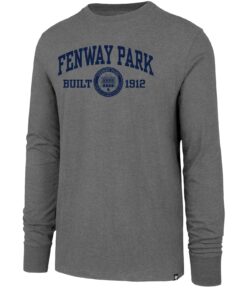 Men's Boston Red Sox '47 Gray Fenway Park Long Sleeve T-Shirt