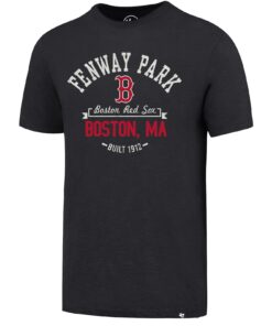 Men's Boston Red Sox '47 Gray Fenway Park Outfield Scrum T-Shirt