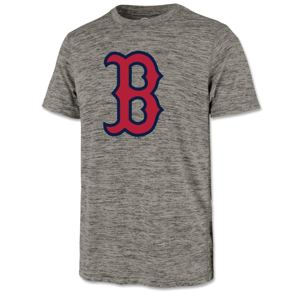 Men's Boston Red Sox  '47 Gray Impact B Logo T-Shirt