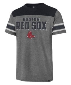 Men's Boston Red Sox '47 Gray/Black Shockwave Fielder T-Shirt