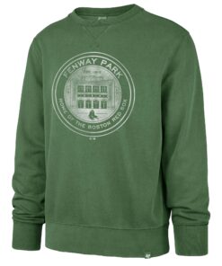 Men's Boston Red Sox '47 Green Fenway Park Coin Logo Pullover Sweatshirt