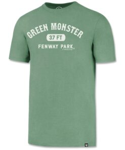 Men's Boston Red Sox '47 Green Fenway Park Green Monster 37 Feet T-Shirt