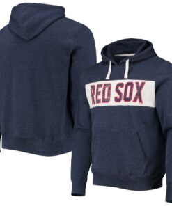 Men's Boston Red Sox '47 Heathered Navy Team Pullover Hoodie