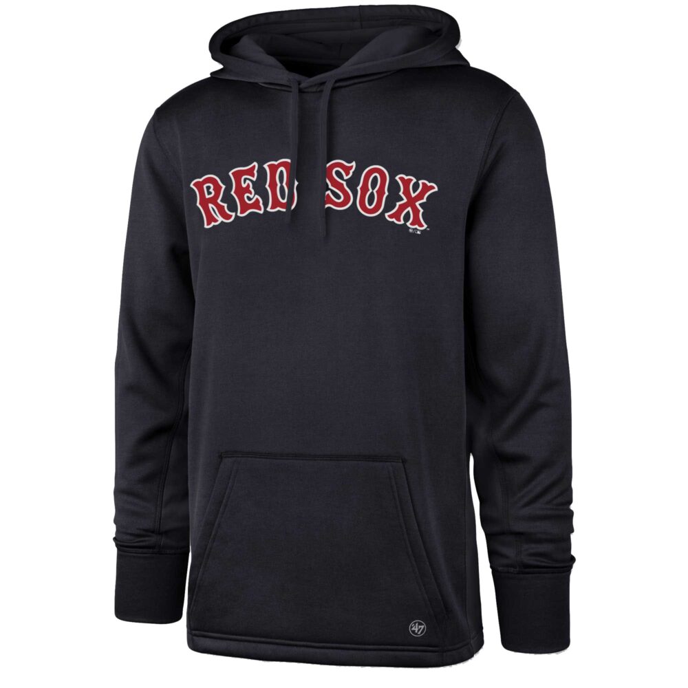 Men's Boston Red Sox '47 Navy Arch Fleece Pullover Hoodie