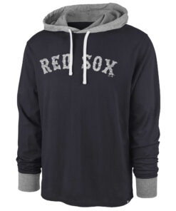 Men's Boston Red Sox '47 Navy Domino Franklin Lightweight Pullover Hoodie