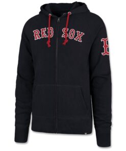 Men's Boston Red Sox '47 Navy Gamebreak Full-Zip Hoodie