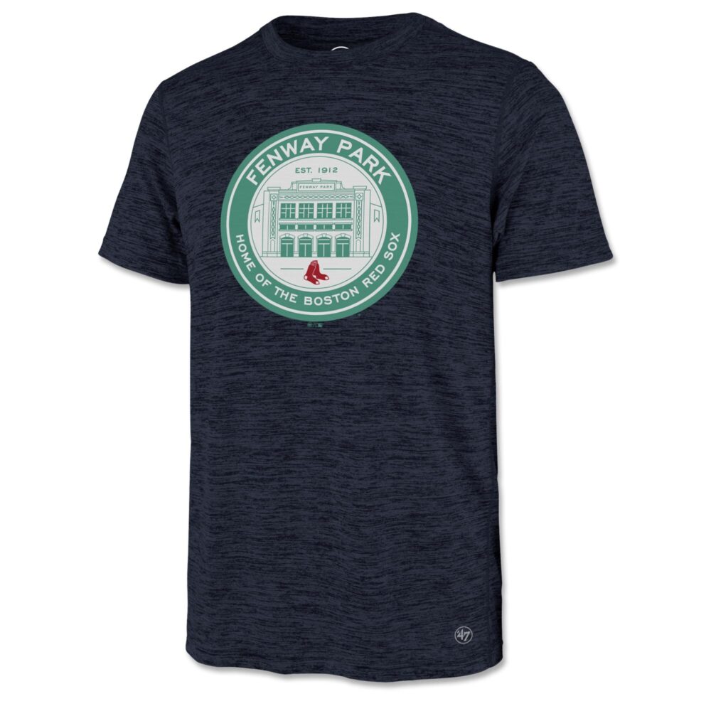 Men's Boston Red Sox '47 Navy Impact Fenway Park Coin Logo T-Shirt