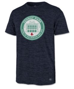 Men's Boston Red Sox '47 Navy Impact Fenway Park Coin Logo T-Shirt