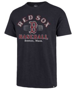 Men's Boston Red Sox '47 Navy Offset T-Shirt