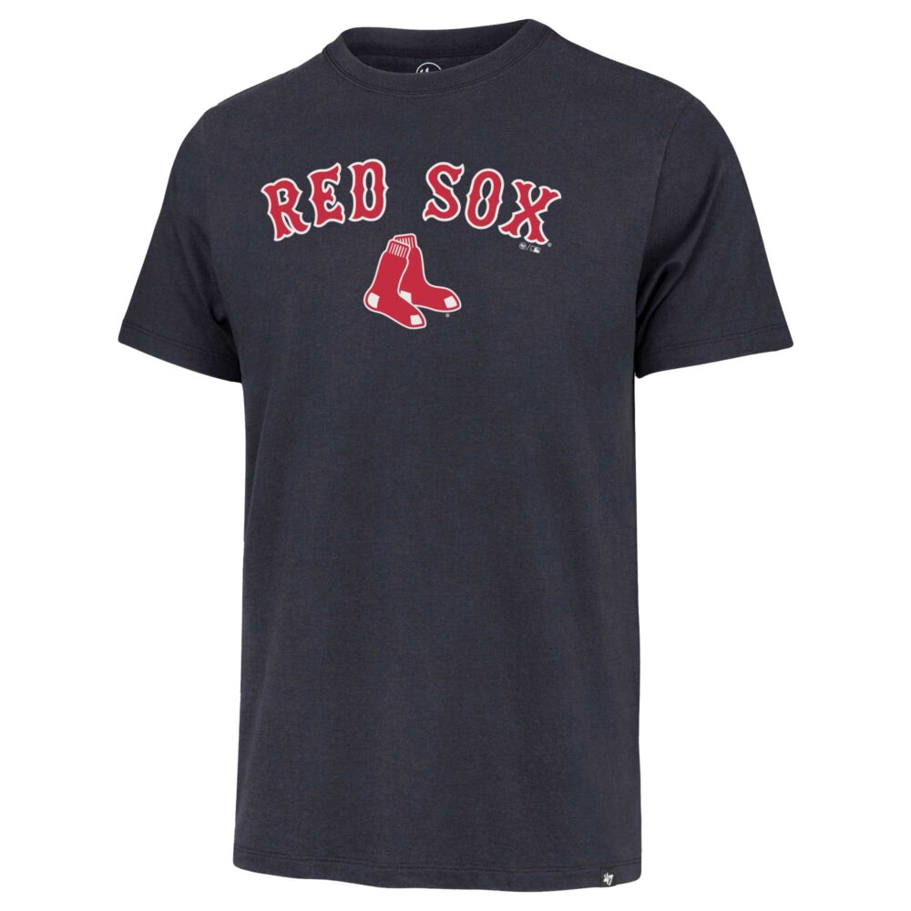 Men's Boston Red Sox '47 Navy Tackle T-Shirt