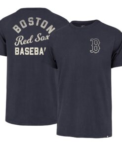 Men's Boston Red Sox  '47 Navy Turn Back Franklin T-Shirt