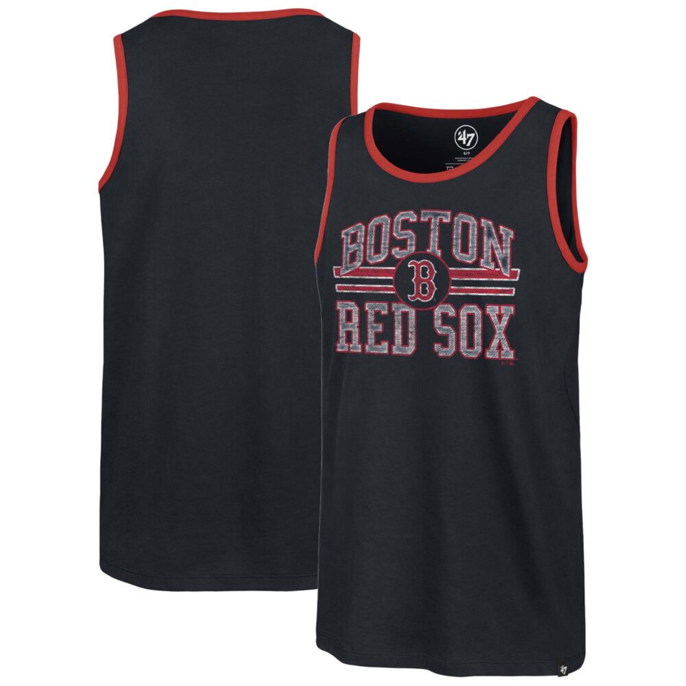 Men's Boston Red Sox '47 Navy Winger Franklin Tank Top
