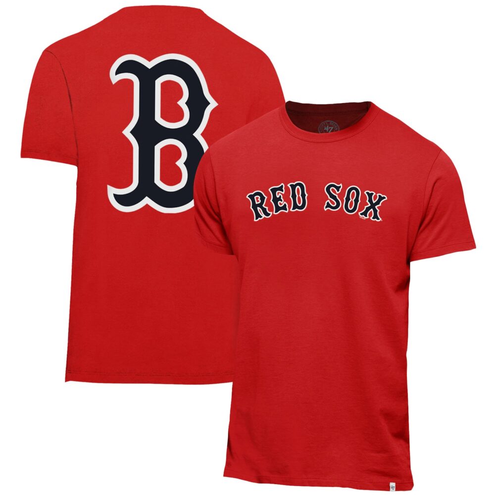 Men's Boston Red Sox '47 Red Two-Sided T-Shirt