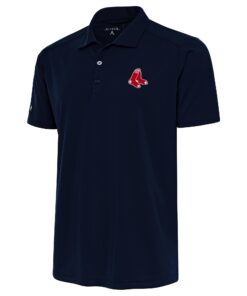 Men's Boston Red Sox Antigua Navy Apex Polo