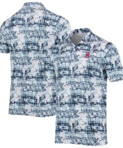 Men's Boston Red Sox Antigua Navy Vivid Polo