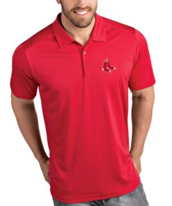 Men's Boston Red Sox Antigua Red Tribute Polo