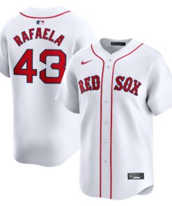 Men's Boston Red Sox Ceddanne Rafaela Nike White Home Limited Player Jersey