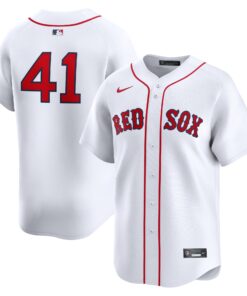 Men's Boston Red Sox Chris Sale Nike White Home Limited Player Jersey