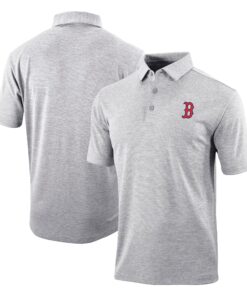 Men's Boston Red Sox Columbia Gray Omni-Wick Polo