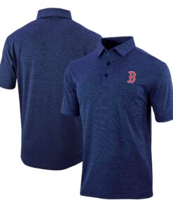 Men's Boston Red Sox Columbia Navy Omni-Wick Polo