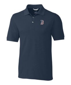 Men's Boston Red Sox Cutter & Buck Navy Americana Advantage Polo