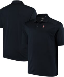 Men's Boston Red Sox Cutter & Buck Navy Big & Tall Genre DryTec Polo