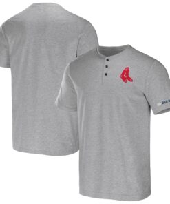 Men's Boston Red Sox Darius Rucker Collection by  Heather Gray Henley T-Shirt