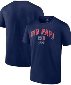Men's Boston Red Sox David Ortiz  Branded Navy Big Papi Graphic T-Shirt