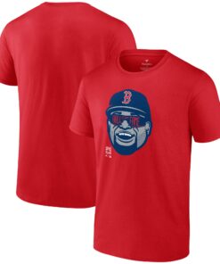 Men's Boston Red Sox David Ortiz  Branded Red Hall of Fame T-Shirt