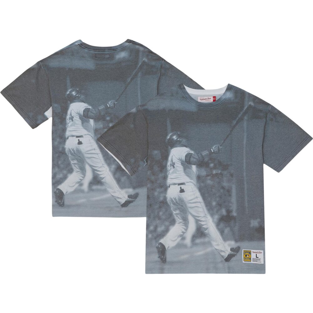 Men's Boston Red Sox David Ortiz Mitchell & Ness Cooperstown Collection Highlight Sublimated Player Graphic T-Shirt
