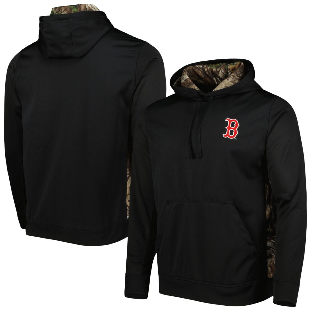 Men's Boston Red Sox Dunbrooke Black Ranger Pullover Hoodie
