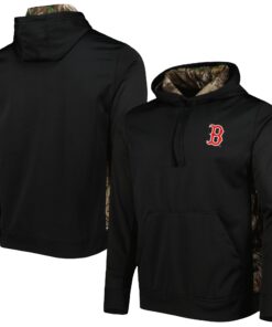 Men's Boston Red Sox Dunbrooke Black Ranger Pullover Hoodie