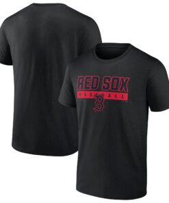 Men's Boston Red Sox  Branded Black In The Mitt T-Shirt